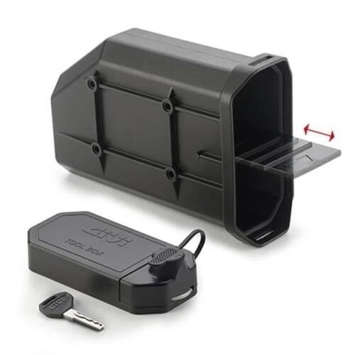 CASSETTA PORTA ATTREZZI GIVI NERO TOOL BOX S250 S 250 - Immagine 1 di 1