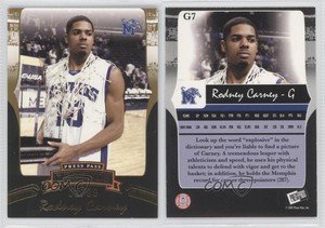 2006-07 Press Pass Legends Gold /99 Rodney Carney #G7 Rookie RC