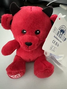 Build A Bear Red Devil Devilishly Cute Plush Wristie BNWT Approx 8cm - Picture 1 of 2