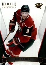 2011-12 Panini Rookie Anthology Wild Hockey Card #42 Mikko Koivu