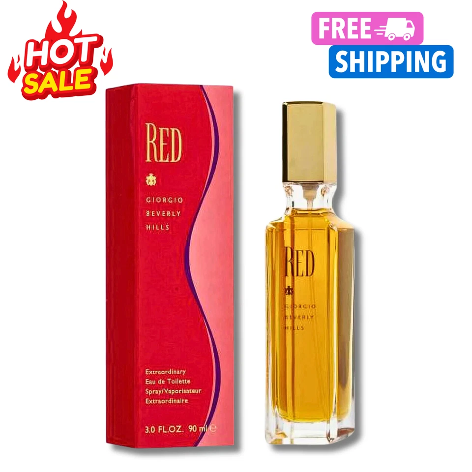 Giorgio Beverly Hills Red Eau de Toilette Perfume for Women, 3 fl oz - Image 1 of 1