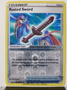 REVERSE HOLO Rusted Sword 062/072 NM / M Shining Fates Pokemon Card $2 Shipping - Picture 1 of 1
