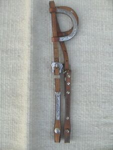 BILLY COOK WESTERN SILVER SHOW/TRAIL HEADSTALL/BRIDLE