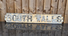 Old Vintage Cast Metal Street Road Sign South Walls Stafford