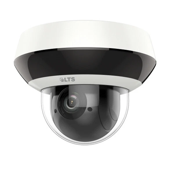 PTZIP204W-X4IR HD IP 4MP 4x Optical Zoom WDR 66ft Small Vandan Proof Dome PTZ - Image 1 of 2