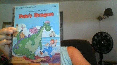 Vintage Little Golden Book Pete's Dragon 1977 Copyright Walt Disney Productions - Image 1 of 4