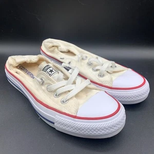Converse Womens Sz 7 Chuck Taylor All Star Shoreline Low Top Shoes White - Picture 1 of 8