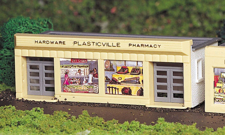 Bachmann Plasticville H O Building Kit Hardware Store 45143 NEW - Image 1 of 1