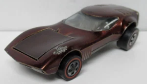 1969 Hot Wheels Redline Brown Torero - Dark Interior - Picture 1 of 11