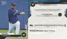 Hyun-Jin Ryu TORONTO BLUE JAYS 2020 TOPPS NOW ROAD TO OPENING DAY OD-66 SP 649