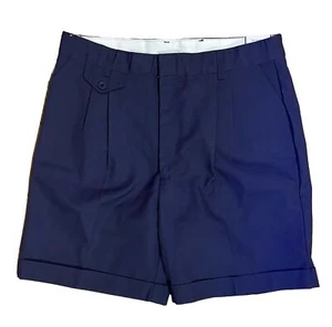 NWT Becky Thatcher Elderwear Uniform Navy Shorts Girls Size 14 1/2 14.5 Waist 33 - Picture 1 of 2