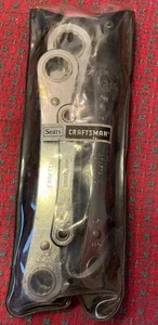 Vintage Craftsman Ratcheting Wrench Set 4368 🇺🇸 Nice!! - Foto 1 di 16