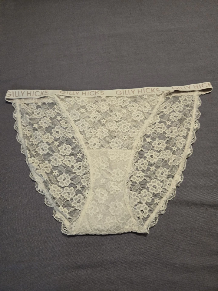 PANTY BIKINI GILLY HICKS ENCAJE CUERDA TALLA L Foto 1 de 1