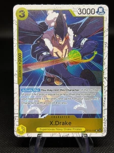 X.Drake (Pirate Foil) OP10-114 Premium Booster -The Best- Vol. 2 Folien NM - Bild 1 von 2