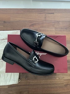 Salvatore Ferragamo Nero Kalbshalbschuh Größe 9 Herren (Ferragamo 6,5) " - Bild 1 von 12
