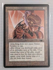Yotian Soldier - MTG Antiquities (1994) - VINTAGE Common - NM/Mint Condition - Picture 1 of 2