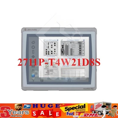 2022-23 New Sealed Allen Bradley 2711P-T4W21D8S Panelview Plus 7 Touchscreen AB - Image 1 of 4