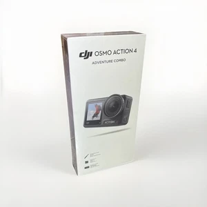 DJI Osmo Action 4 Adventure Combo 4K 120fps Action Cam fotocamera NUOVO IMBALLO ORIGINALE - Foto 1 di 11