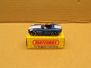 VINTAGE MATCHBOX SUPERFAST MB15 SUNBURNER ~ DATIERT 1990 ~ NOS - Bild 1 von 5