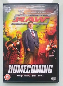 WWE Monday Night RAW Homecoming DVD RARE Region 2 Stone Cold Steve Austin WWF - Picture 1 of 6