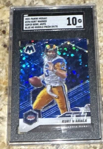 Kurt Warner Super Bowl 2021 MVPS azul sin grupo/75 SGC 10 - Imagen 1 de 2