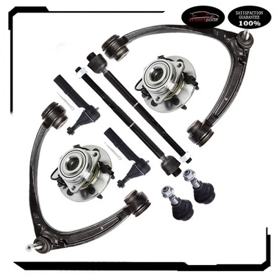 Complete 10Pcs Complete Front Suspension Kit for Cadillac Chevrolet GMC 4WD 4x4 - Image 1 of 4