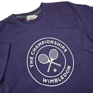 Wimbledon The Championships T-Shirt Navy Blau Gr. XL (passt US MEDIUM) Tennis - Bild 1 von 8