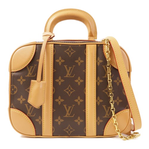 LOUIS VUITTON（LV） Borsa a tracolla Louis Vuitton LV GHW Valisette 2 vie M44804 monogramma marrone