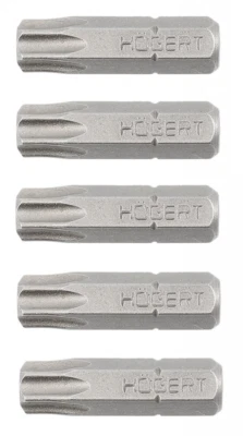Högert Torx Bits 5X TX 25 Mm Bit T8 - T40 Set Per Trapano Elettrico E A Batteria - Immagine 1 di 3