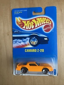 Hot Wheels: Camaro Z-28 1991 - #449 - naranja neón - 3 radios - nuevo - Imagen 1 de 5