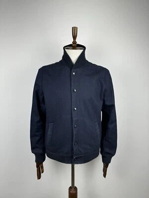 Men’s G-Star Raw Fleece Denim Bomber Jacket size L - Image 1 of 4