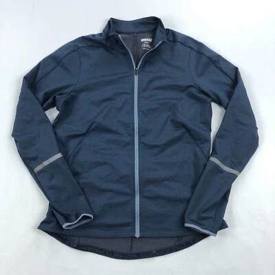 REI Co-op Softshell Cycling Jacket Womens Medium Blue Performance Full Zip - Image 1 of 4