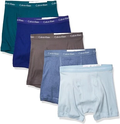 Calzoncillos boxer Calvin Klein para hombre 246578 clásicos de algodón multipack ropa interior talla S Foto 1 de 2