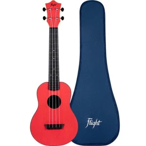 Flight TUC-35 Red Concert Travel Ukulele - Picture 1 of 3