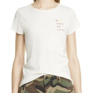 T-shirt girocollo Rag & Bone Madre Natura TG M nuova con etichetta - Foto 1 di 5