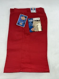 Dickies Boys Shorts. Red! Size 14R. Durable. New With Tags - Picture 1 of 7