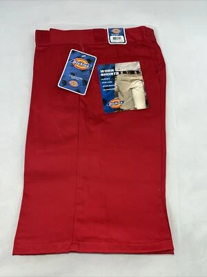 Pantalones cortos Dickies para niños. Rojo! Talla 14R. Duradero. Nuevo con etiquetas Foto 1 de 4