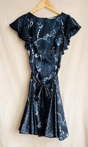 Valentines 00s Vintage Dress Celia Birtwell Topshop Y2K 2006 Collection Floral - Bild 1 von 14