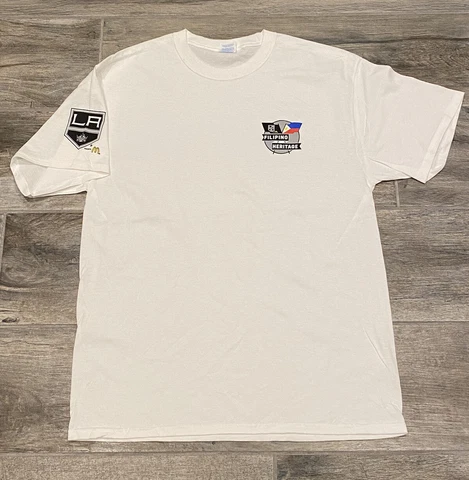 Los Angeles Kings “NEW” White FILIPINO HERITAGE 🇵🇭 Shirt Size XL Cover
