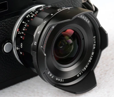 Voigtlander USA WARRANTY 15mm f/4.5 III Super Wide for all Leica M - Image 1 of 4