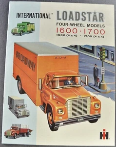 Camión International 1962 folleto Loadstar 4x4 utilitario de carga excelente original - Imagen 1 de 8