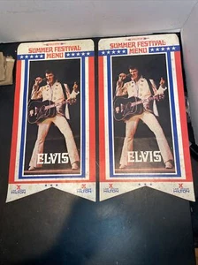 VTG Rare Elvis Presley, 1972 Las Vegas Hilton summer festival Souvenir menu.WOW - Picture 1 of 12