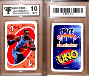 LeBron James 2020 UNO by Mattel Space Jam Spielkarte ROT #1 bewertet 10 NEUWERTIG #CR - Bild 1 von 1