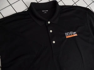 BEHR PRO PAINT Employee Poloshirt Herren Gr. XL SCHWARZ - Bild 1 von 9