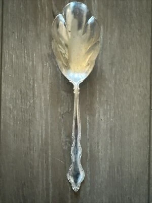 Винтажная международная посеребренная ложка для запекания с сахаром и ягодами Wakefield - Изображение 1 из 4