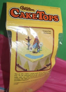 Wilton Vintage Tipi Tortenaufleger Dekoration Party Set 6 Stück Paket 2113-2244 - Bild 1 von 4