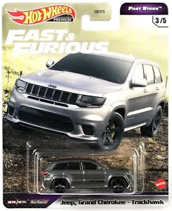 Hot Wheels Jeep Grand Cherokee Trackhawk Fast & Furious Fast Stars - GRL74 NRFP - Picture 1 of 4