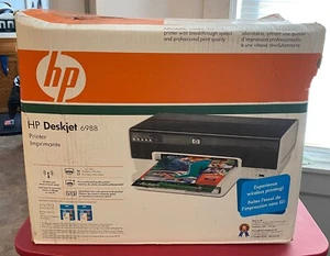 HP Deskjet 6988 Wireless Printer NEW - Picture 1 of 4