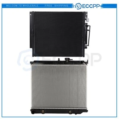 Aluminum Radiator & AC Condenser Cooling Kit For 2004-2012 Chevrolet Colorado - Image 1 of 4