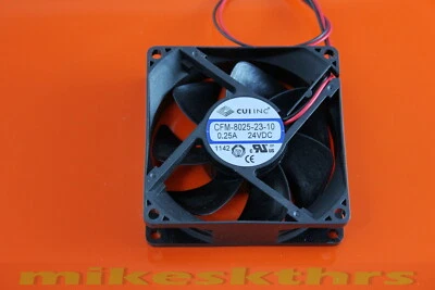 L252-5 Lüfter  24V - 4,8 Watt 0,25A  PC Axiallüfter 80x80x25  116,40m³/h - Bild 1 von 2